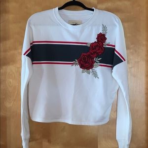 Hollister cropped pullover